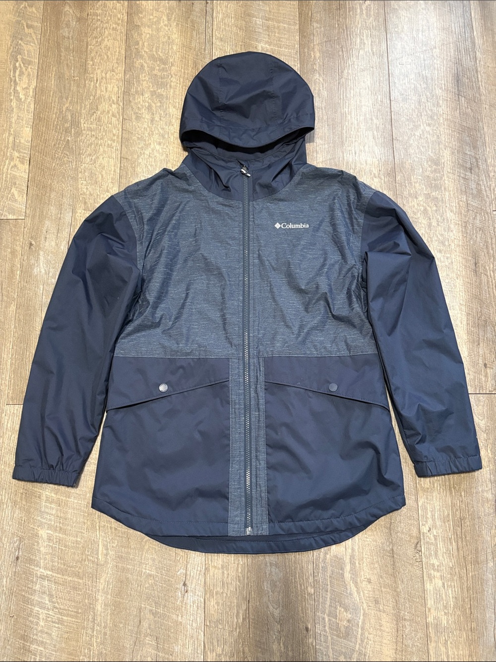 Columbia Fleece Lined Insulated Hooded Windbreaker